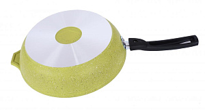 Сковорода 24см KUKMARA Trendy style съемная ручка антипригарное покрытие lime алюминий 000000000001209103