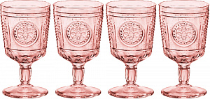 ROMANTIC Набор бокалов 4шт 320мл розовый BORMIOLI ROCCO стекло 000000000001206450