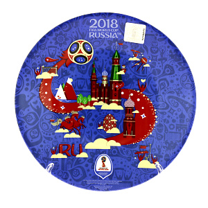 FIFA Тарелка десерт ЗАБИВАКА СИНЯЯ N6409 000000000001184143