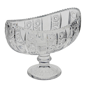 Конфетница Кристалл Agness, 18х10.5х14 см 000000000001165643