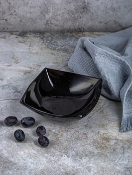 QUADRATO BLACK Салатник 14см LUMINARC опал H3669 000000000001064003