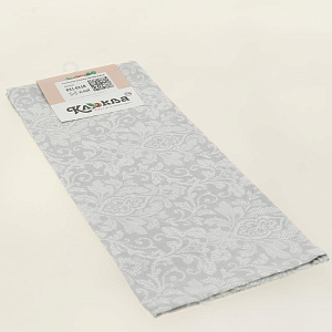 Полотенце кухонное 40х60см Клюква Вензель серый рогожка 031-0118 000000000001205321