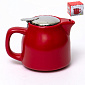 Чайник заварочный 500мл ELRINGTON Феличита фильтр Матовый красный подарочная упаковка керамика