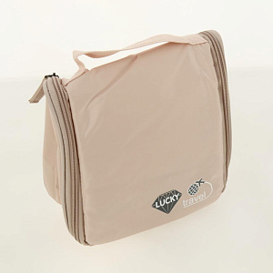 Косметичка дорожная розовый 20,5х20х9 см 100%пэ Y000083 000000000001199715