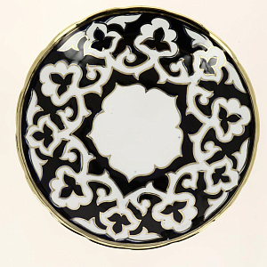 Блюдо (ляган) Пахта 27,7см ASIA PORCELAIN большой с титановым напылением фарфор 000000000001204885