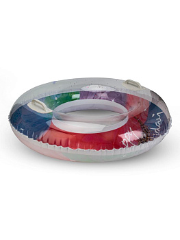 Круг для плавания 90см с ручками Happy 000000000001227399