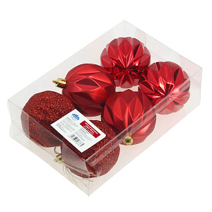 Набор елочных игрушек Вьюга Посуда Центр, 6 см, 6 шт. 000000000001161814