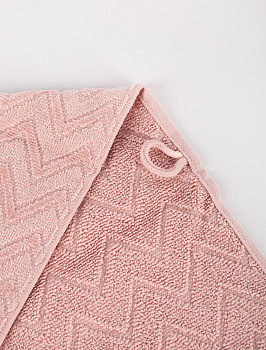 Полотенце махровое 100х150см LUCKY Зигзаг персик хлопок-100% 000000000001214740