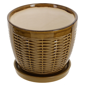 Цветочный горшок Almas, 0.6л, керамика 000000000001171939