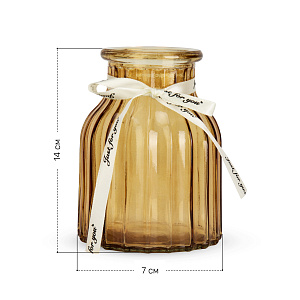 Ваза 14х7см Градиент стекло 000000000001209238