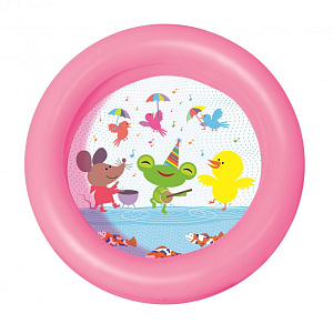 Бассейн надувной детский 61х15см 21л BESTWAY круглый 000000000001120837