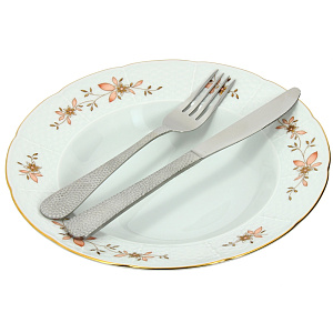 Суповая тарелка Золотые ветки Thun, 23 см 000000000001005705