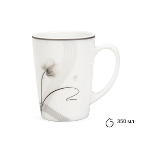 Кружка 350мл FARFORELLE Камелия стеклокерамика 000000000001224326