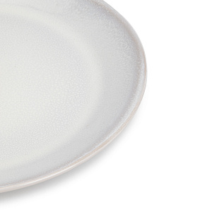 Тарелка десертная 21,5см Глянец белый глазурованная керамика 000000000001217606