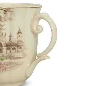 Кружка 320мл Пион подарочная упаковка фарфор 000000000001224411