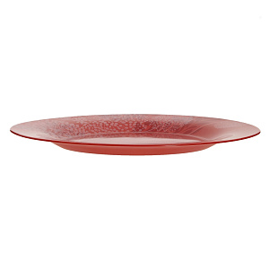 Плоская тарелка Piume Red Luminarc 000000000001120545