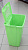 Корзина для белья 45л MARTIKA Молетта прямоугольная с крышкой зеленая пластик 000000000001117113