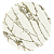 Тарелка плоская D19,5см LUCKY Мрамор с золотом керамика 000000000001208755