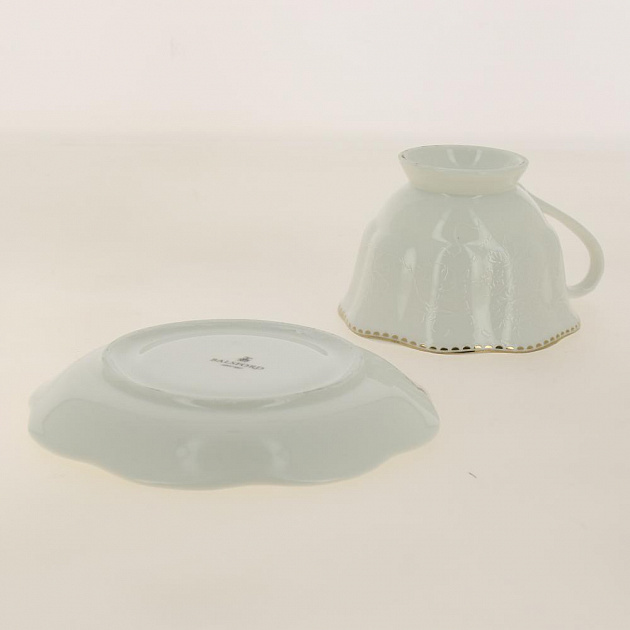 Чайная пара (чашка 200мл) BALSFORD Паллада Антик подарочная упаковка фарфор 000000000001193932