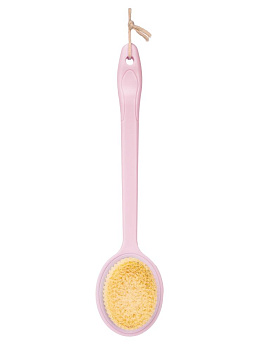 Щетка для тела массажная 38х9см в ассортименте пластик 000000000001227251