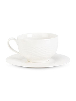 Пара чайная 230мл/15см MATISSA Diamond фарфор 000000000001221180