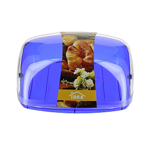 Малая хлебница Кристалл Idea, синий 000000000001129730