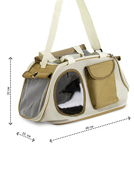 Переноска-сумка для животных 46х32х25см в ассортименте полиэстер 000000000001229102