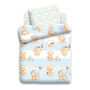 КПБ детский "Forever Friends"Покоритель морей,100%хл,поплин,пл105гр 000000000001180893