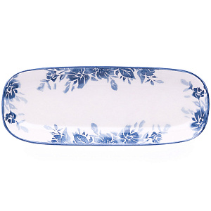 Блюдо сервировочное 24х9,5см CERA TALE Spring глазурованная керамика 000000000001210901