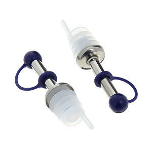 Набор пробок-дозаторов Metaltex, нержавеющая сталь, 2 шт. 000000000001087694