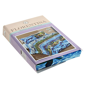 Комплект постельного белья Море, 2 спальный, бязь 000000000001172012