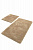 Комплект ковриков для ванной бежевый HAVAI 50х80см 40х50см акрил PRIMANOVA DR-63010 000000000001201723