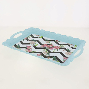 Поднос 42х30х4,6см SUN PLASTIK прямоугольный пластик 000000000001188639