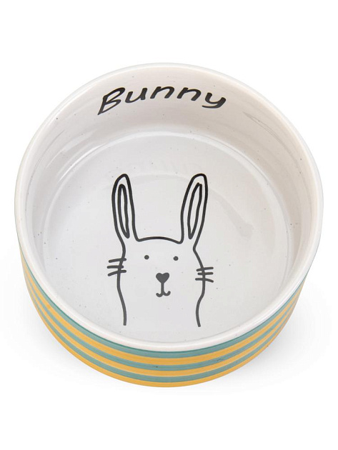 Миска для животных Bunny 350мл керамика 000000000001229106