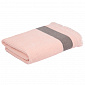 Полотенце махровое 70х130см СОФТИ Гармошка светло-розовое 100% хлопок