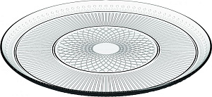 Блюдо для сервировки подарочная упаковка ЛУИЗ 32см стекло P9246 000000000001195640