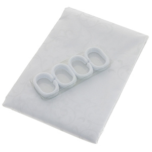 Штора для ванной Winter leaf, 180х200 см 000000000001161373