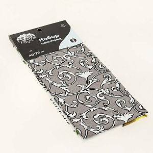 Набор полотенец рогожка ПОСУДА ЦЕНТР (2шт), 40х75см, Уют, ХЛОПОК 100%, PC05351 000000000001194466