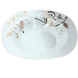 Суповая тарелка Оливия Matissa, фарфор, 20 см 000000000001082319