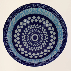 Салатник 950мл/18см ф.кругКобальтHGP-W5690/S18 000000000001180369