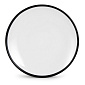 Тарелка обеденная 26,5см White gray керамика POC-45341-23-89-1RZ