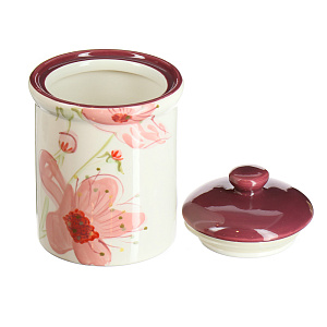 Банка для сыпучих продуктов Вишня Veda Tableware, 1л 000000000001124197