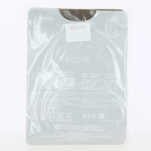 Колготки женские 70ден glase2 ALLURE Лацерта классические с усиленной верхней частью и укрепленным мыском 83%полиамид 17%эластан 000000000001201622