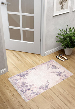 Коврик универсальный 60x100см LUCKY Цветы2 бежевый полиэстер 000000000001211054