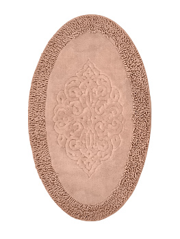Ковр 60х100 100%хл роз овал длин ворсТур 000000000001187182