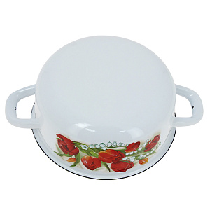 Кастрюля эмалированная 1,45л FORA Ласковый май С-16072/F050128 000000000001167480