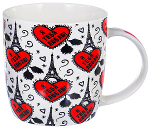 Кружка 380мл OLAFF Париж любовь 160-08034 000000000001185141