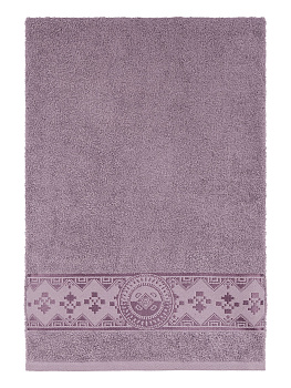 Полотенце 100х150см DE'NASTIA ТАЛИСМАН 1 фиолетовый хлопок-100% 000000000001215362