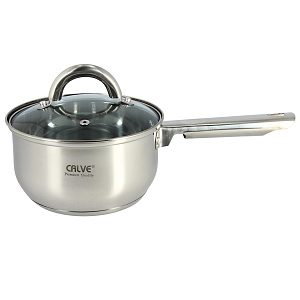 Coтeйник 16см 1,5л CALVE c кpышкoй нержавеющая сталь CL-1086-1 000000000001148195