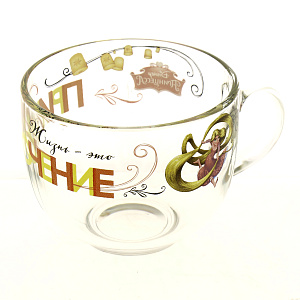 КИНГ САЙЗ Бульонница 500мл ОСЗ Принцессы стекло 000000000001176876